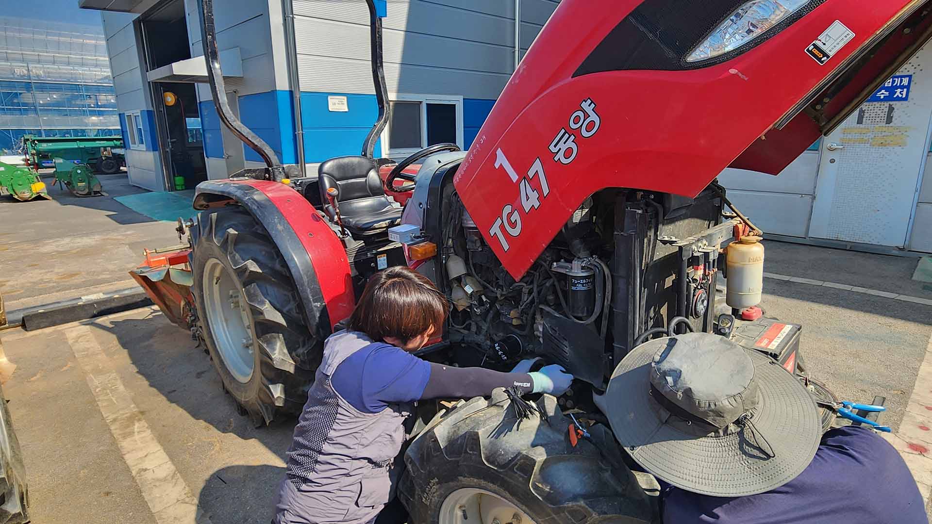 익산시, 트랙터 전복 감지 단말기 시범 운영