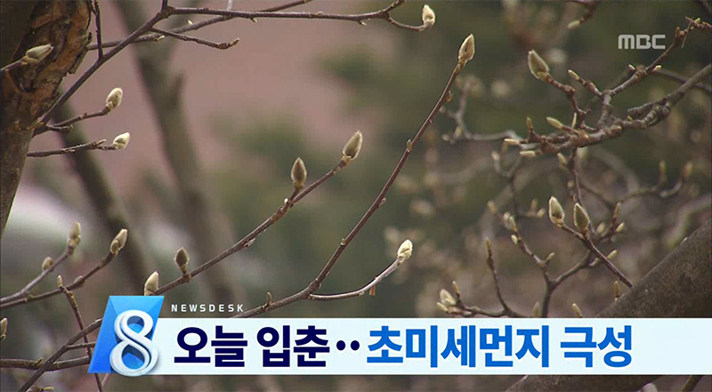 입춘 스케치