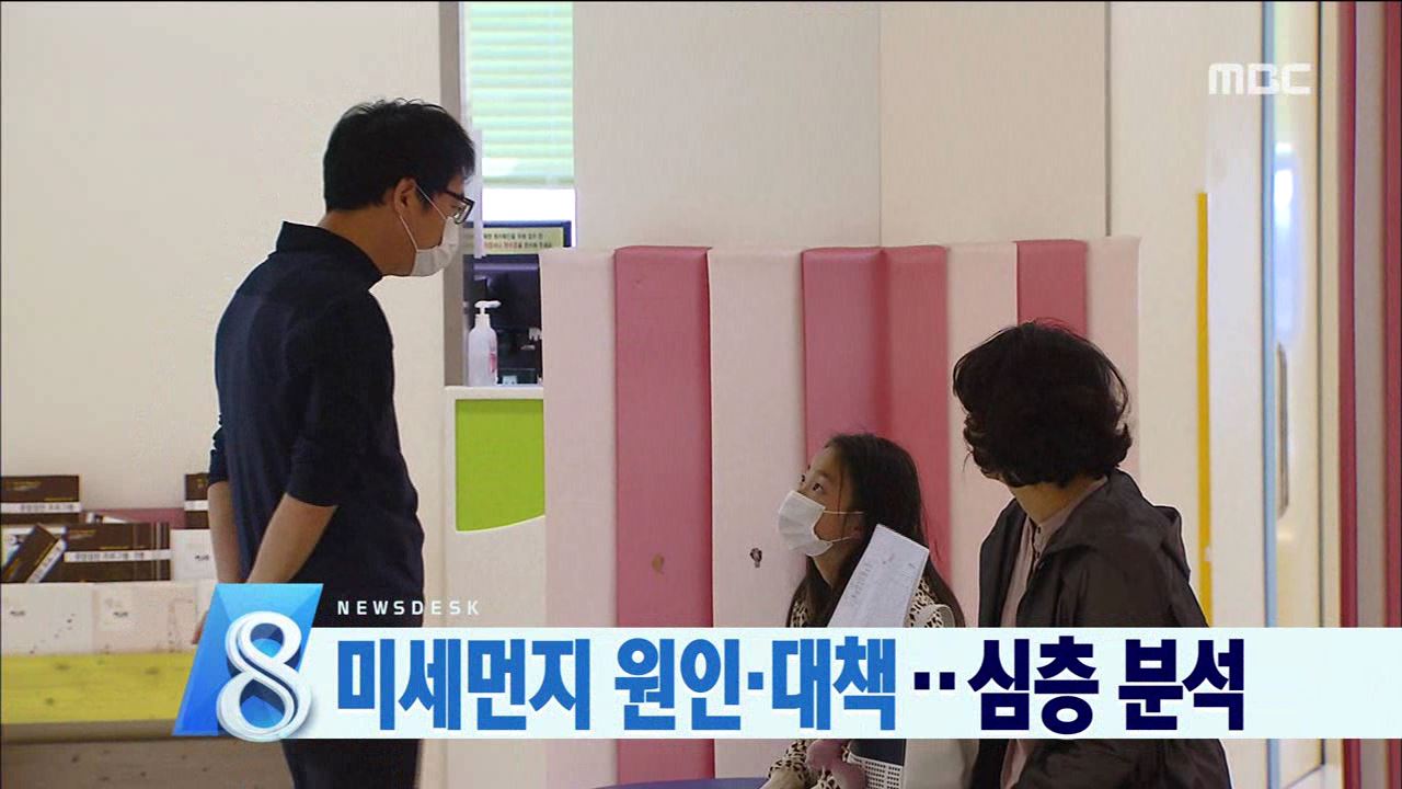 미세먼지 원인.대책... 심층 분석