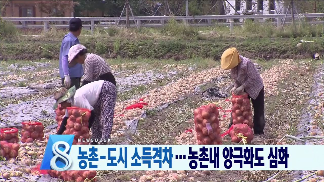 도농 소득 격차 확대